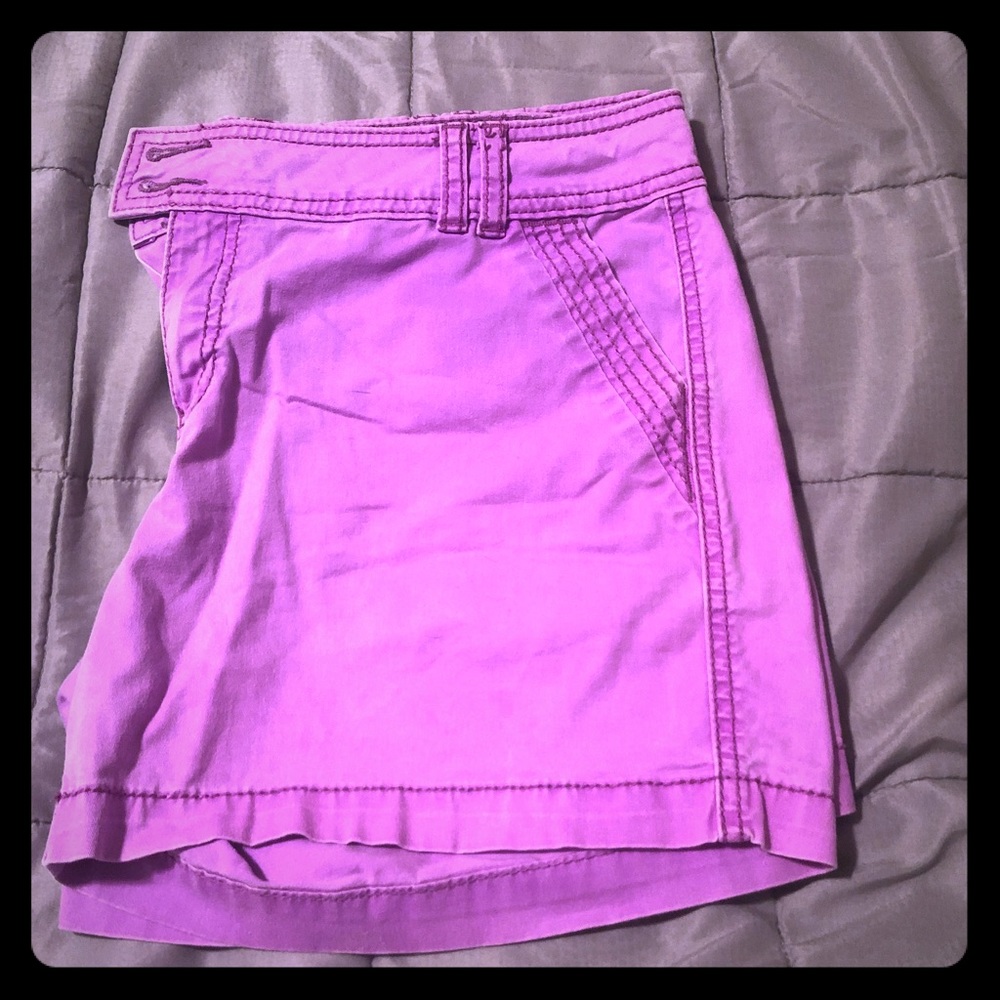 Lavender shorts size 12